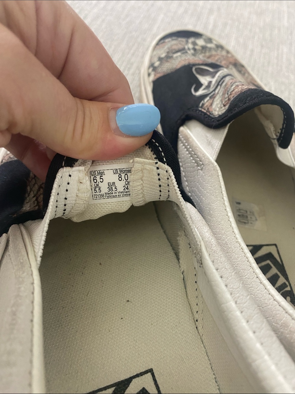 Vans Desert Snake Slip-On Sneakers - Picture 3 of 9